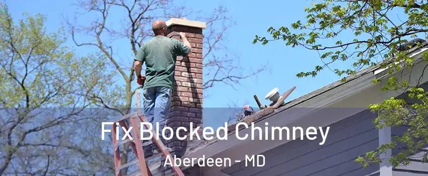  Fix Blocked Chimney Aberdeen - MD