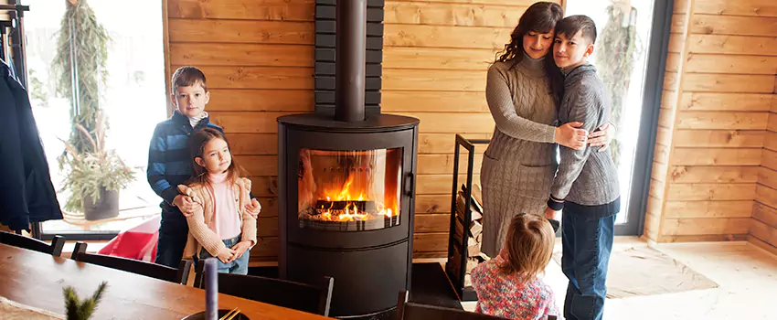 Morso Cast Iron Fireplace Insert Installation in Aberdeen, Maryland