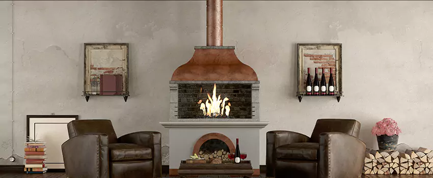 Thelin Hearth Products Providence Pellet Insert Fireplace Installation in Aberdeen, MD
