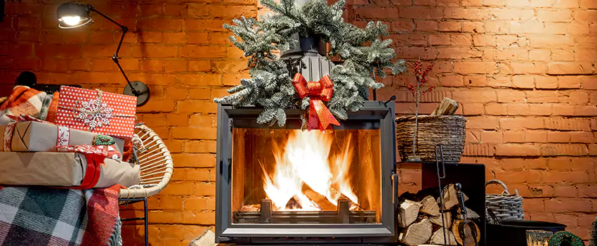 Travis Industries Linear Gas Fireplace Installation in Aberdeen, Maryland