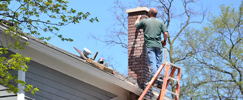Vinyl and PVC Chimney Flashing Installation in Aberdeen, MD