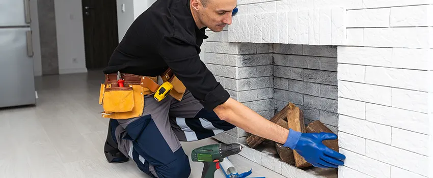 Fireplace Damaged Damper Frame Repair Services in Aberdeen, Maryland